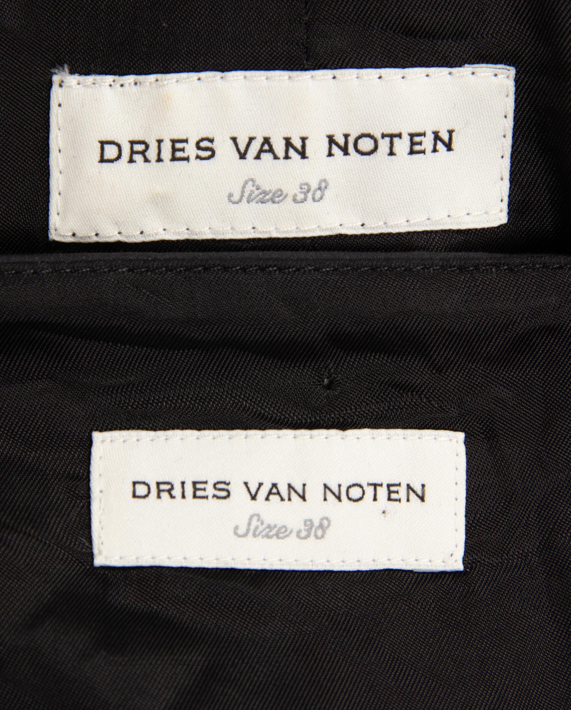 Two Dries Van Noten Items: Dress and Jacket, 2010s