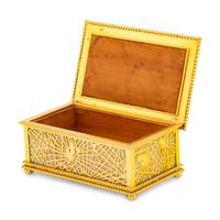 A Tiffany Studios Pine Needle Cigar Box