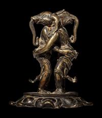 A Japanese Bronze Figure of Daisho Kwangiden