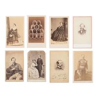 [Early Photography] Group of 24 Carte de Visites of the Subjects in the Second Mexican Empire
