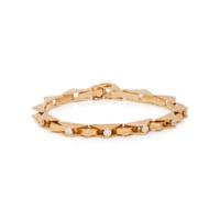 YELLOW GOLD AND DIAMOND BRACELET