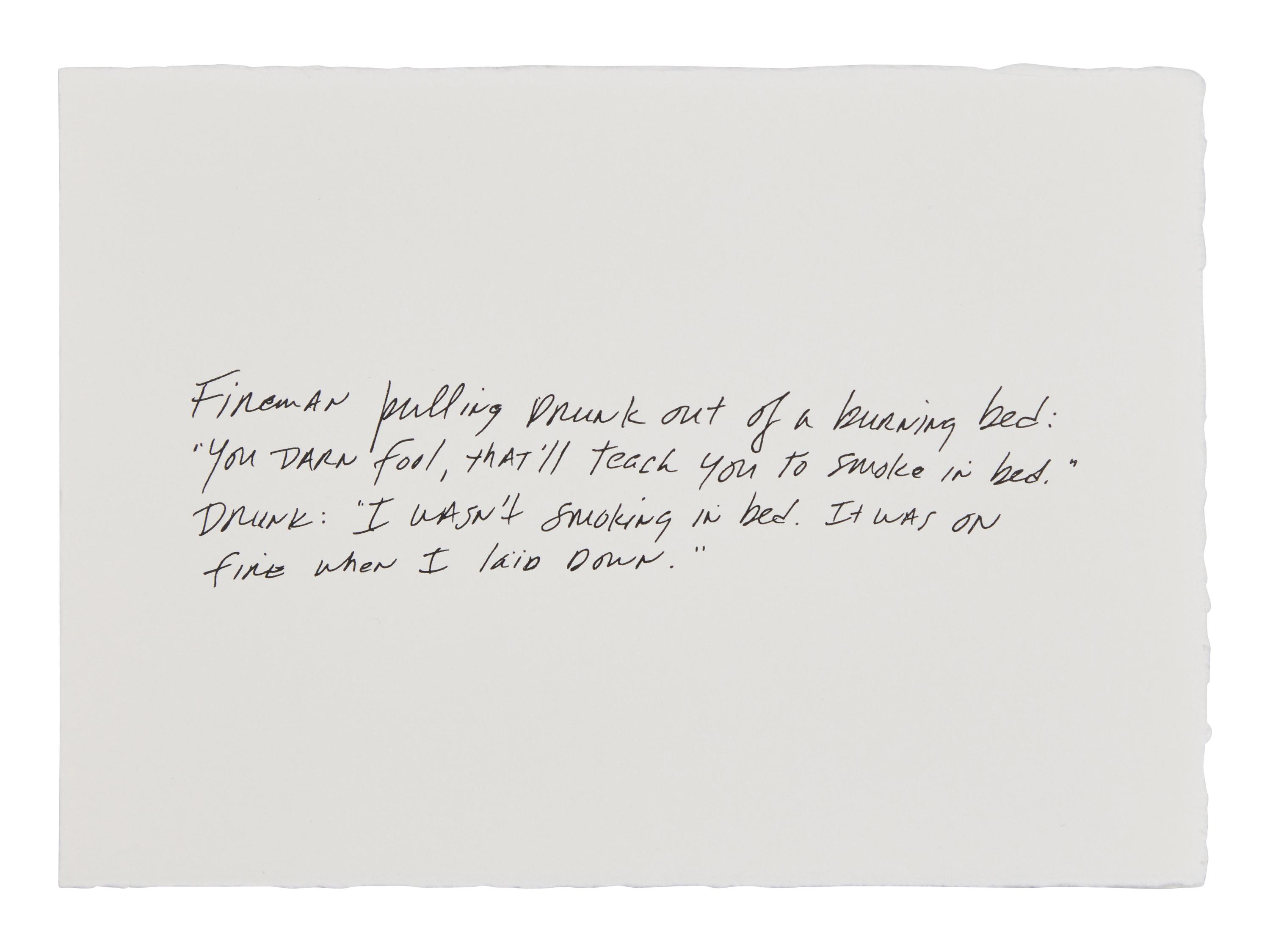 The Greeting Card Jokes #1: The Fireman , 2011