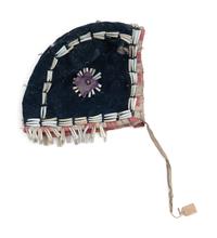 Sioux Child's Dentalium Shell Bonnet