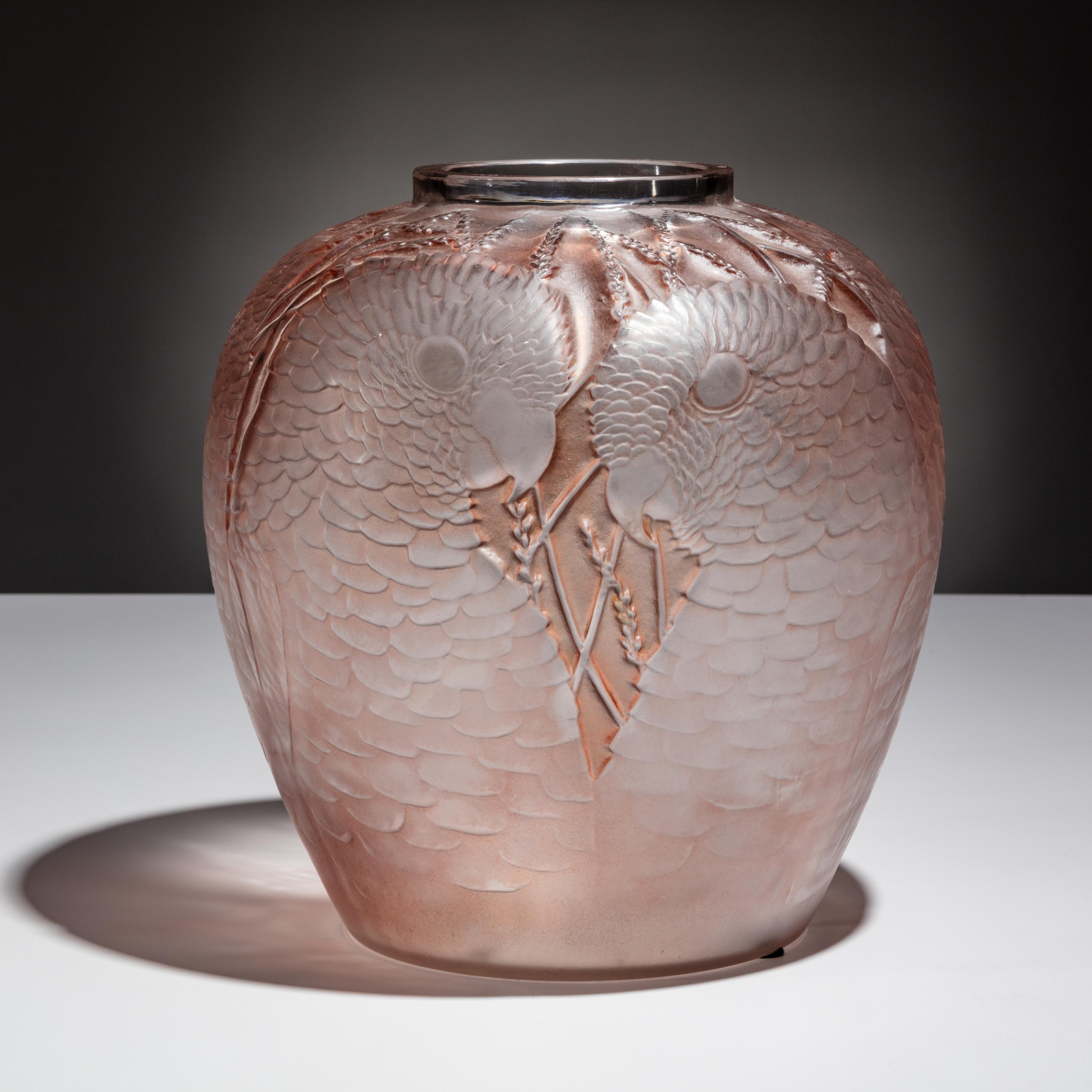 René Lalique (French, 1860–1945) — Alicante Vase, No. 998, designed 1927