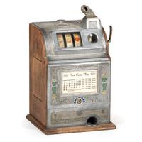 An O.D. Jennings Five-Cent 'Dutch Boy' Slot Machine
