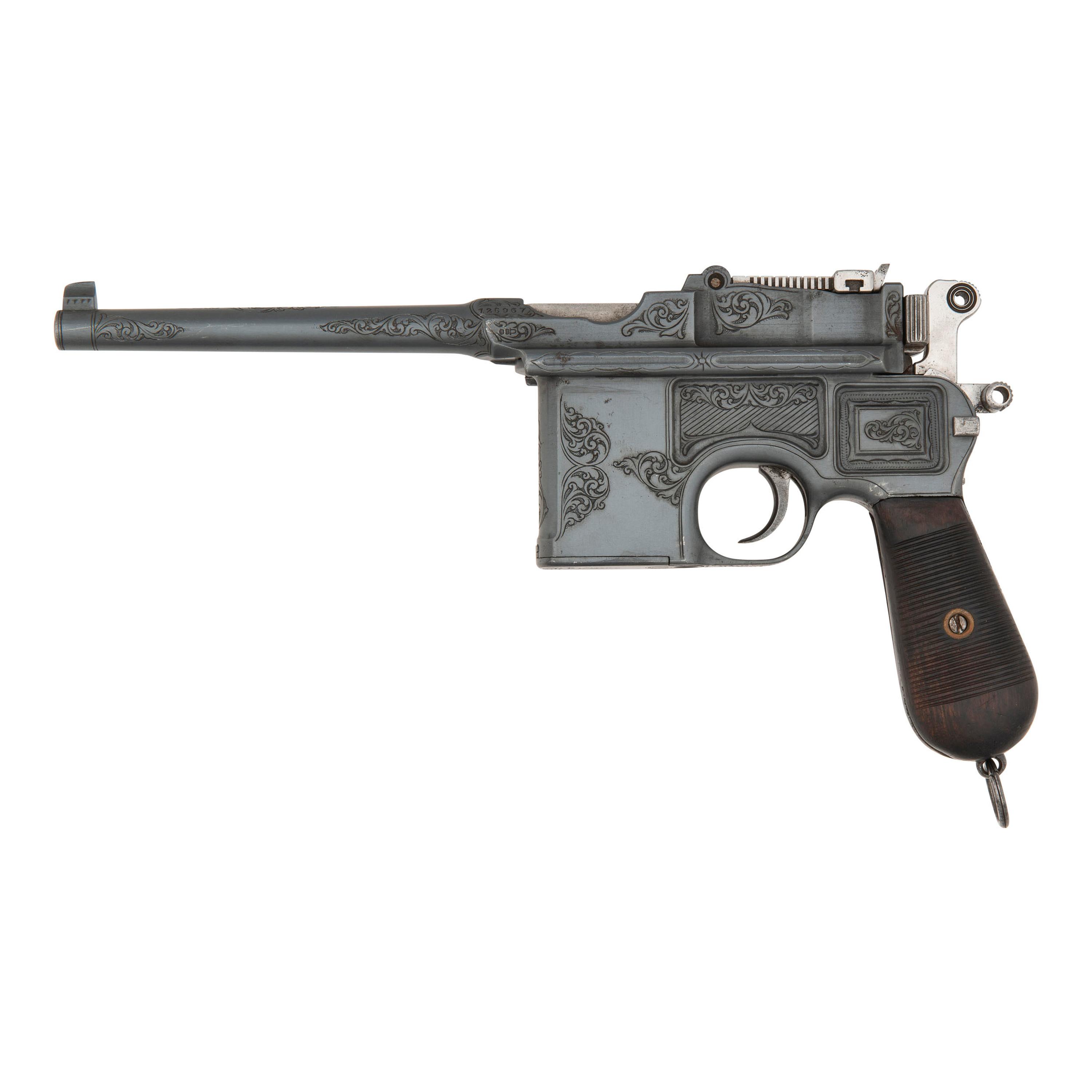 ** Engraved Mauser C96