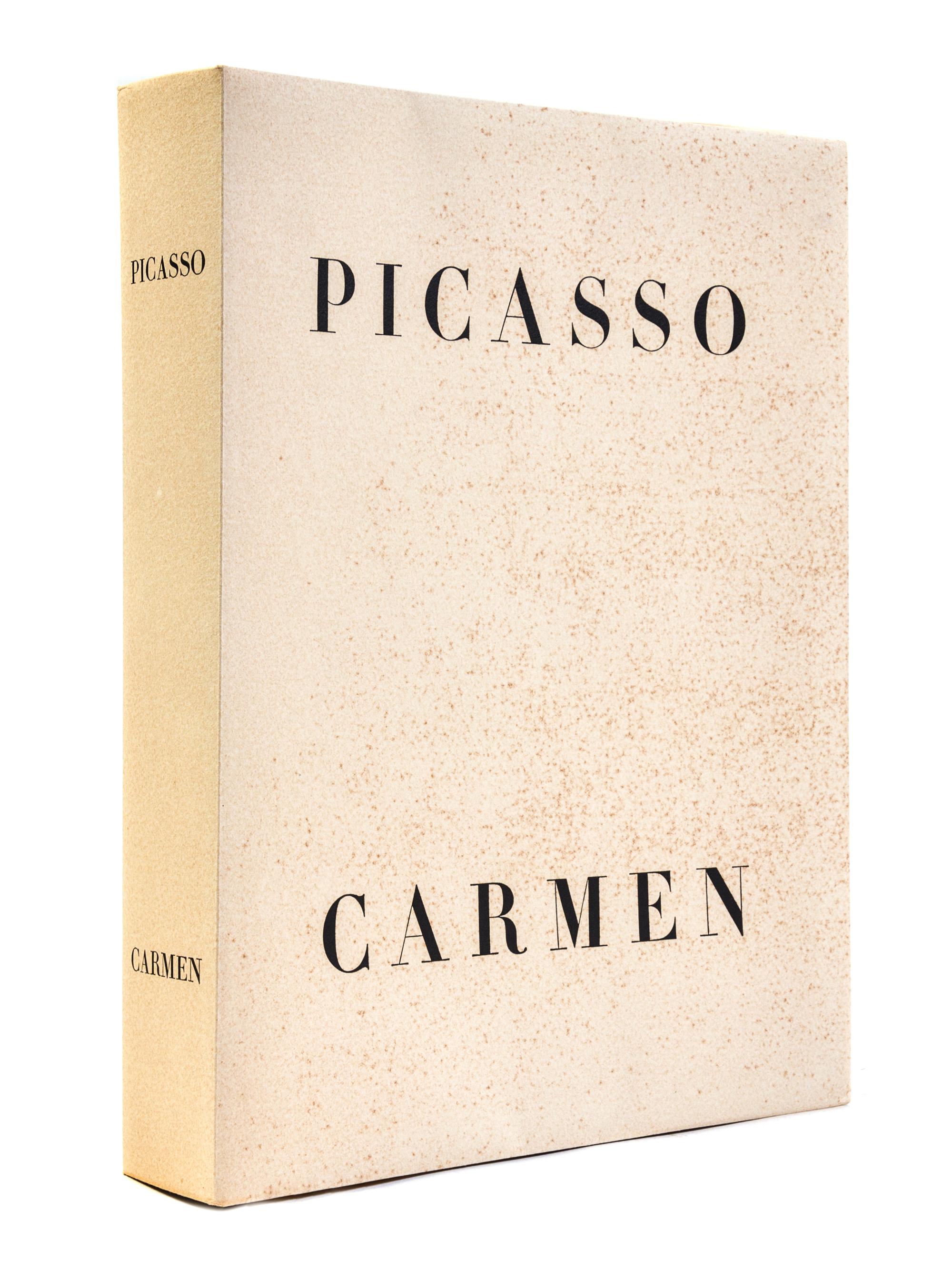 (PICASSO, PABLO) MERIMEE, PROSPER. Carmen. [Paris, 1949]. Limited, signed.
