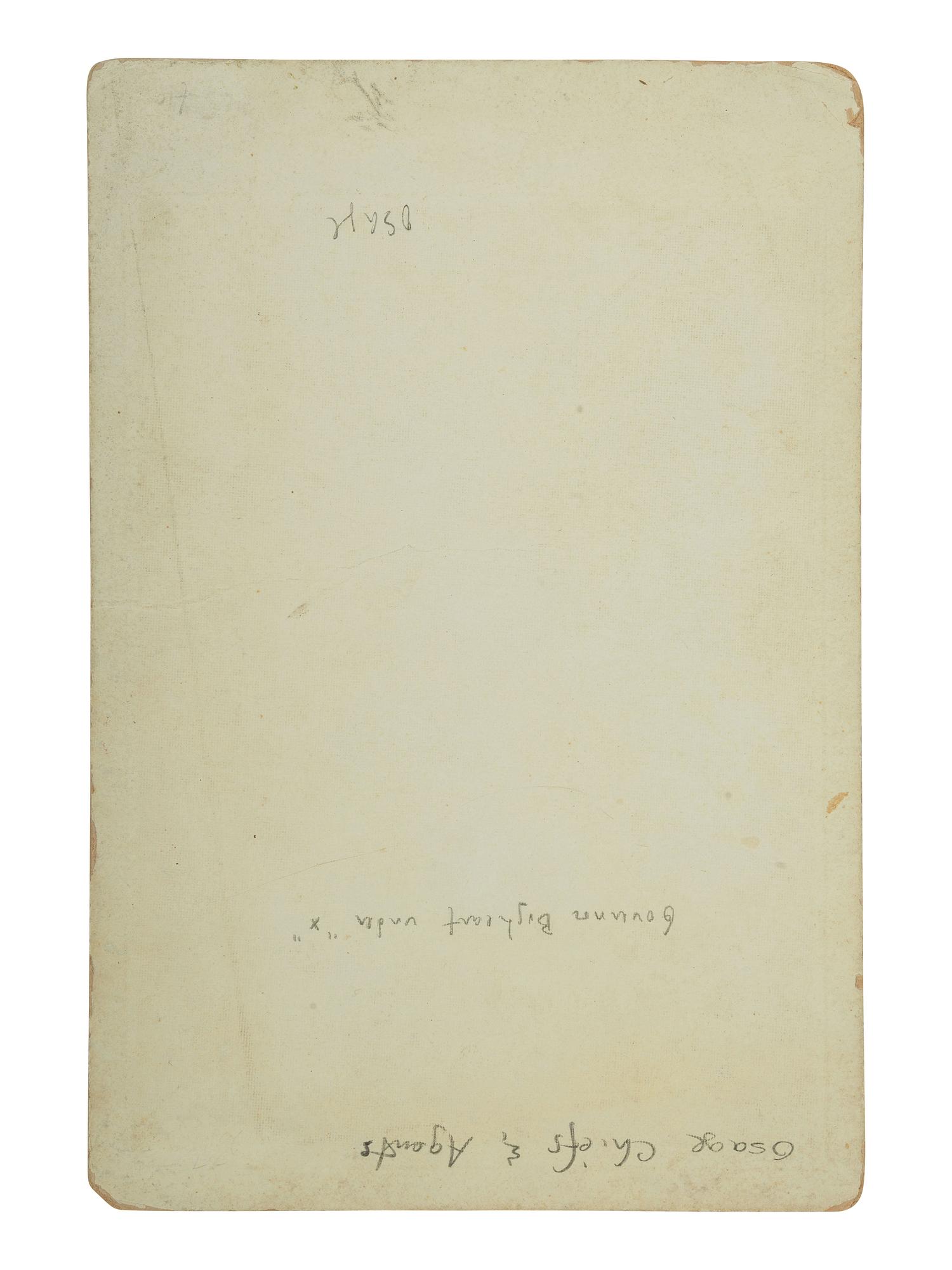 [NATIVE AMERICANS]. 3 cabinet cards highlighted by image of Osage Chiefs incl. Bigheart by Parsons.
