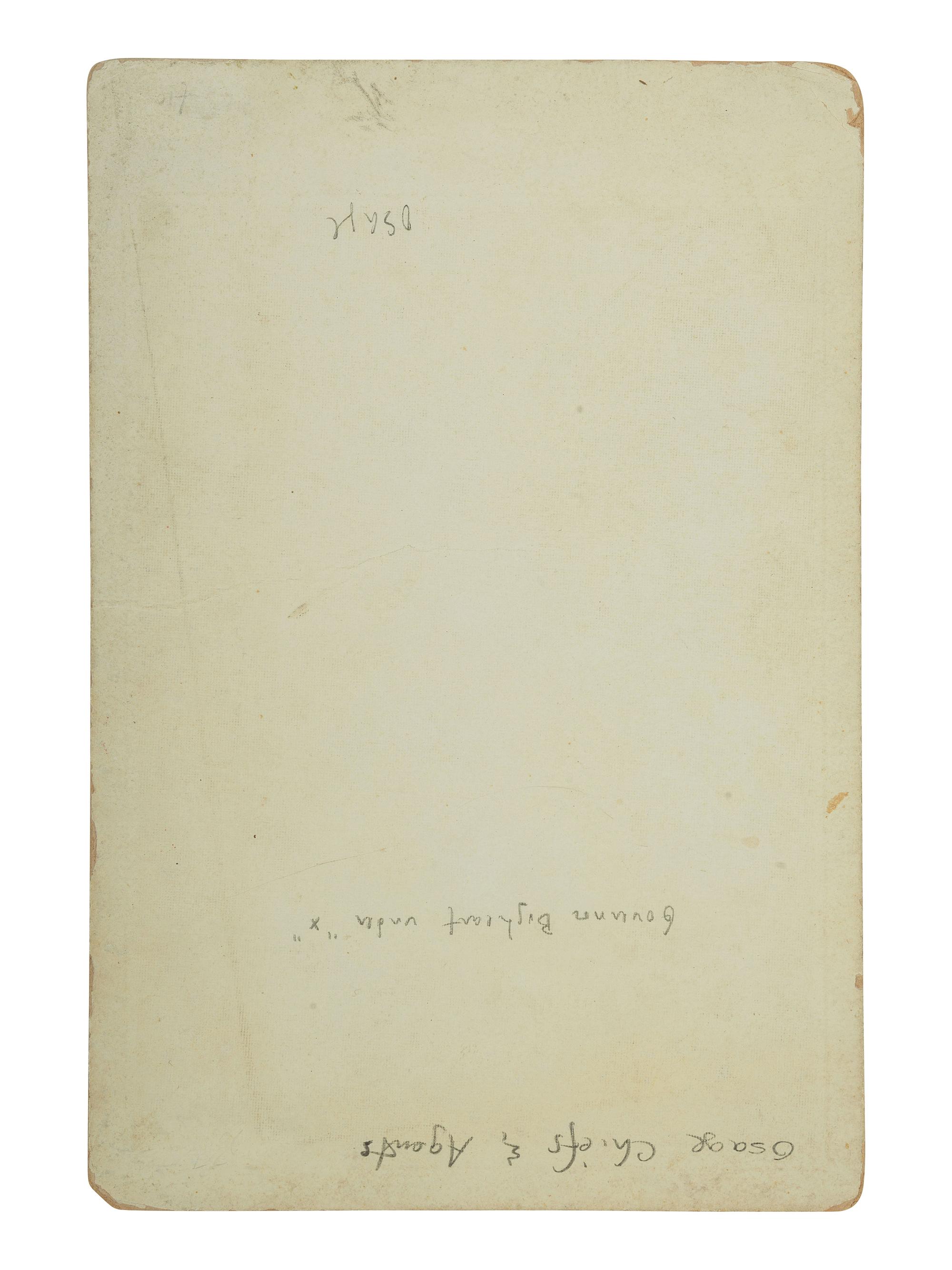 [NATIVE AMERICANS]. 3 cabinet cards highlighted by image of Osage Chiefs incl. Bigheart by Parsons.