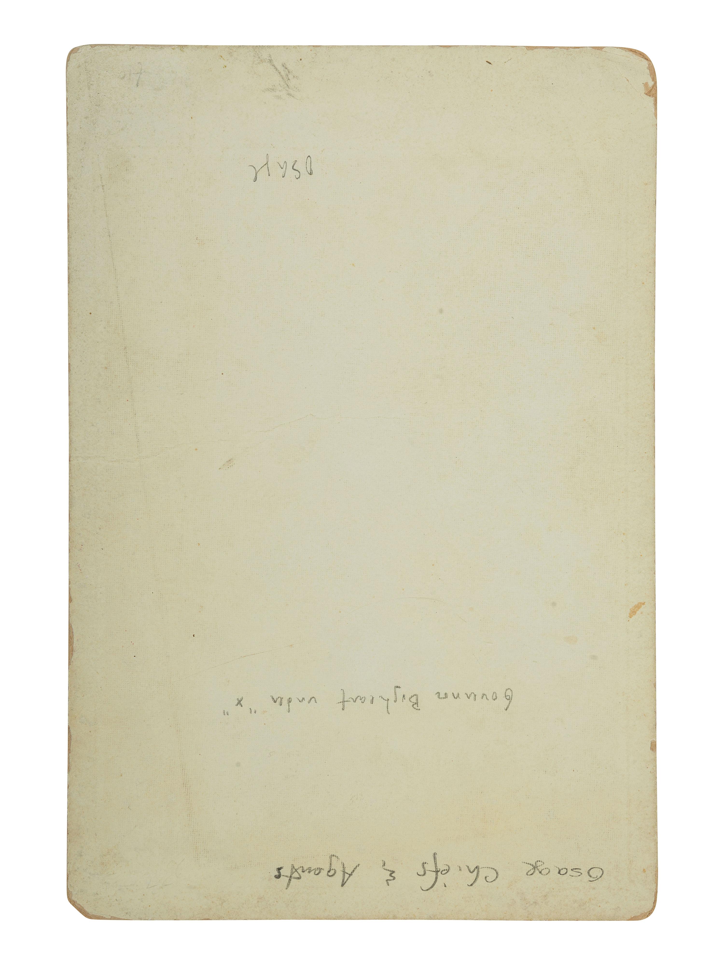 [NATIVE AMERICANS]. 3 cabinet cards highlighted by image of Osage Chiefs incl. Bigheart by Parsons.