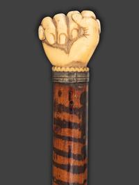 A Folk Art Cane with Friendship Head