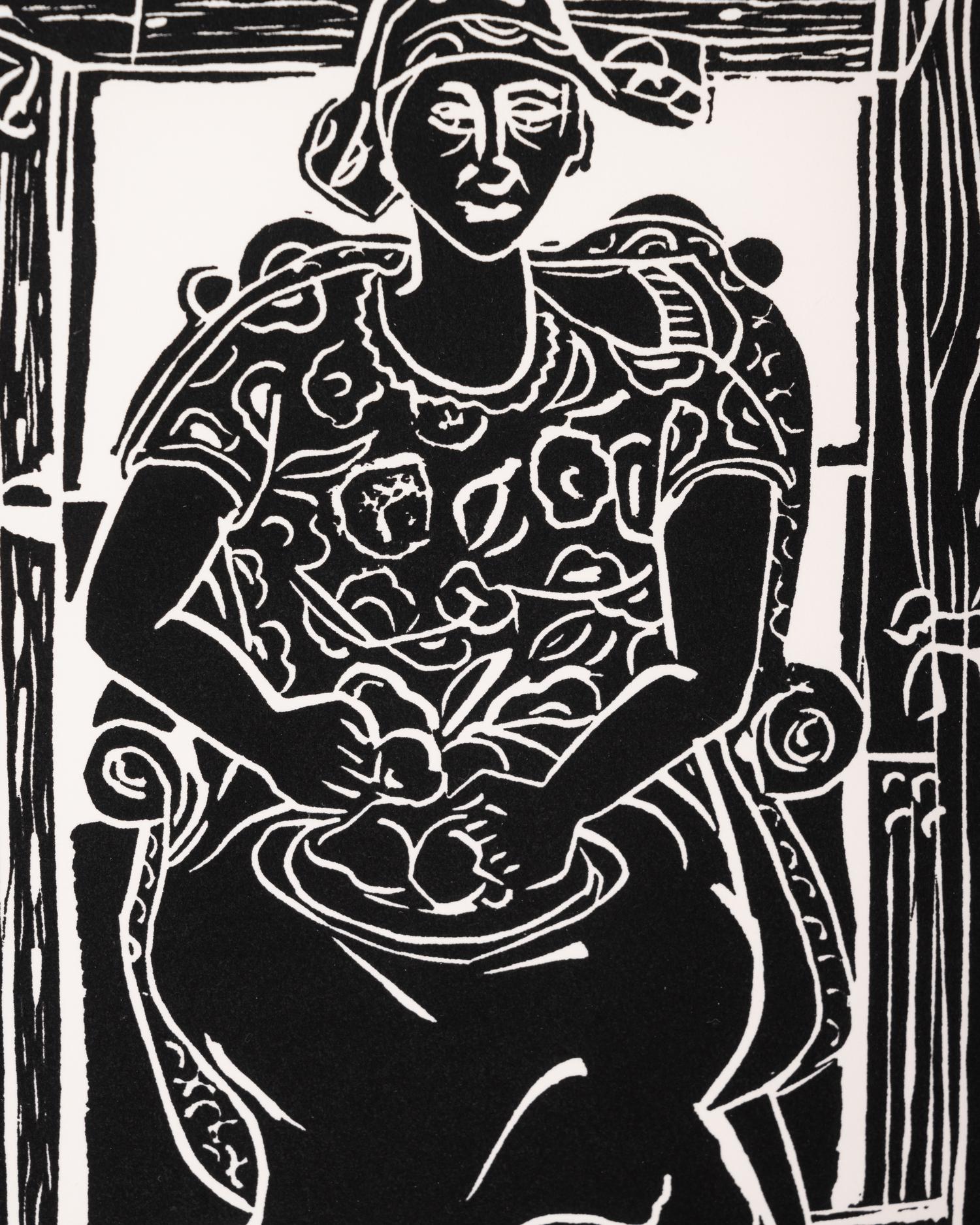 Woman in Interior