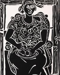 Woman in Interior