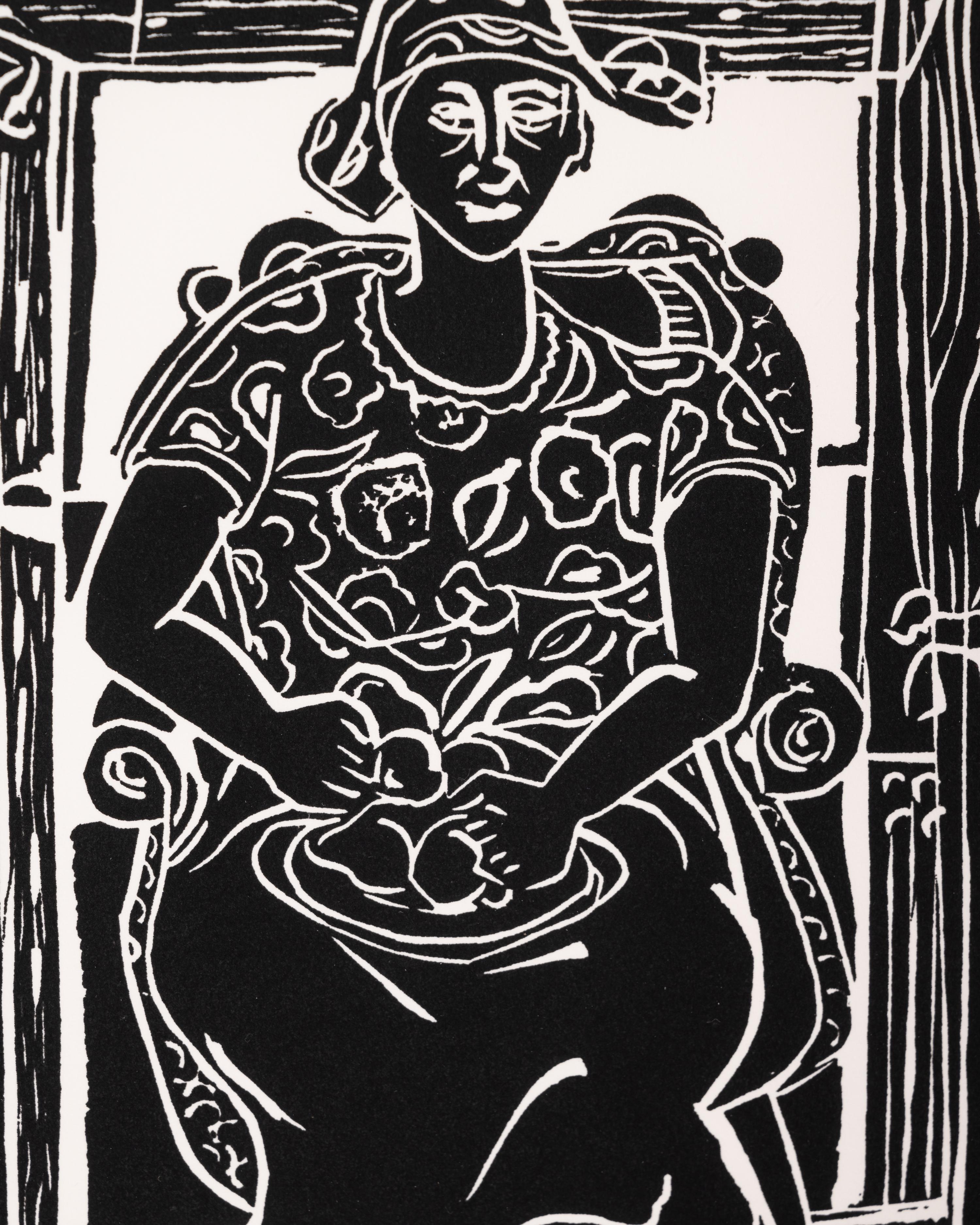 Woman in Interior