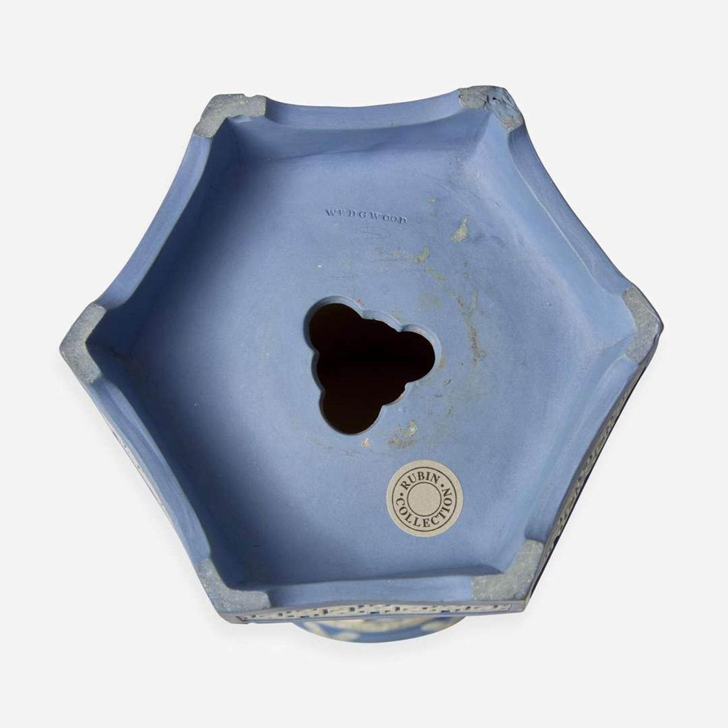 A Wedgwood Jasperware Column-Form Lamp Base UK, circa 1820