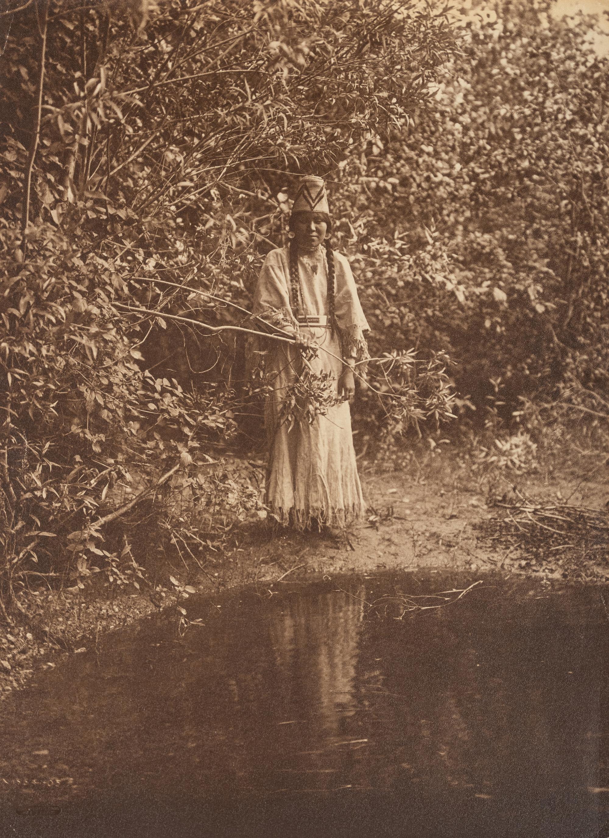 Edward S. Curtis (1868-1952) Nespilim Girl, 1905