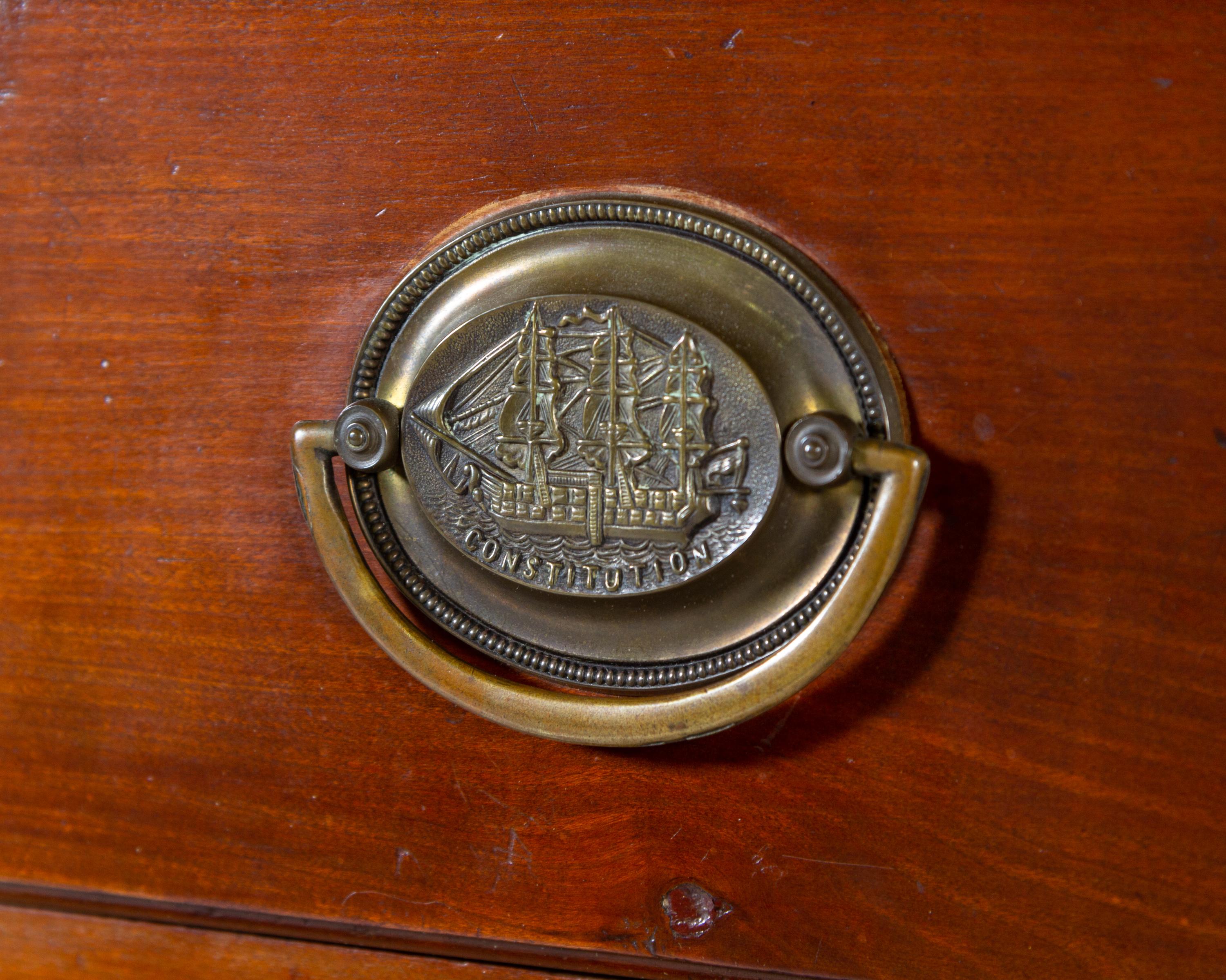 An American Tall Chest of Drawers — 19th Century
