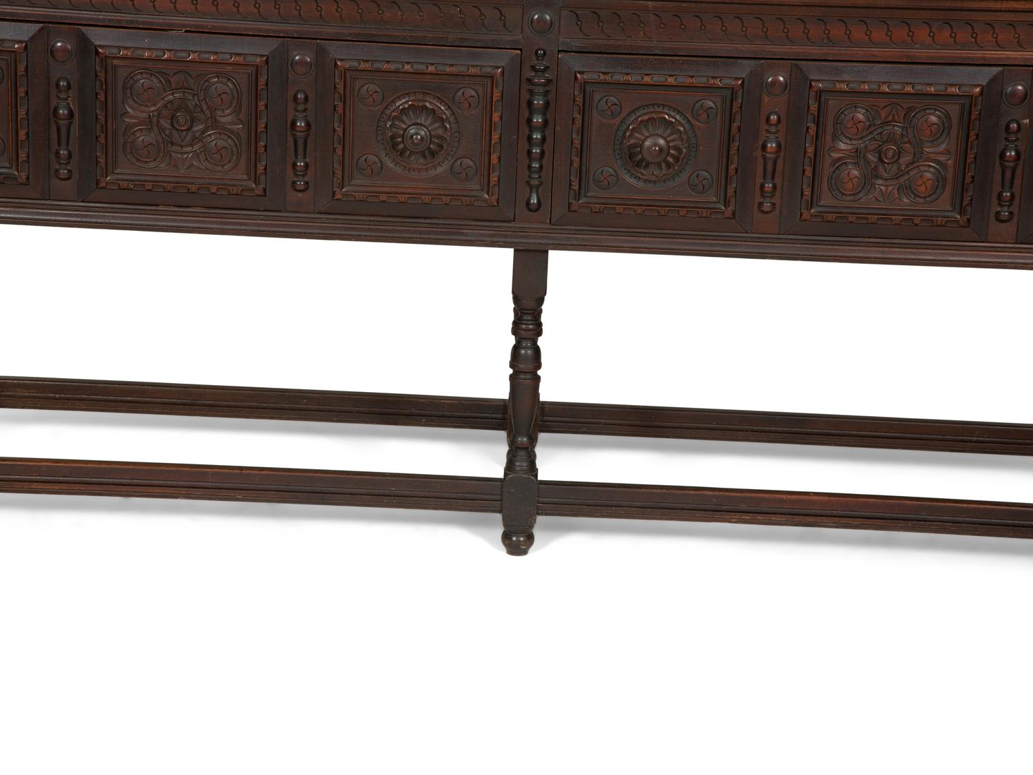 A Renaissance Revival Mahogany Side Board