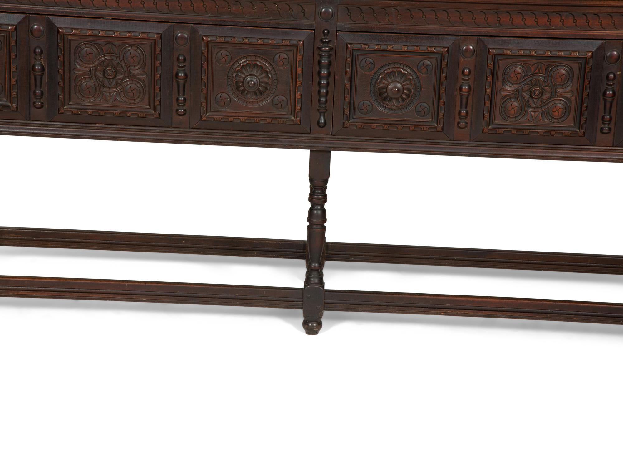 A Renaissance Revival Mahogany Side Board