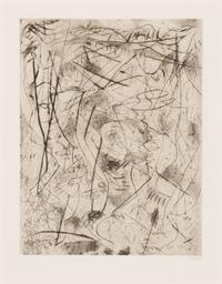 Jackson Pollock (American, 1912-1956) — Untitled , 1944-45; printed 1967