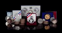 *A Collection of United States Commemorative Coins and Medals
