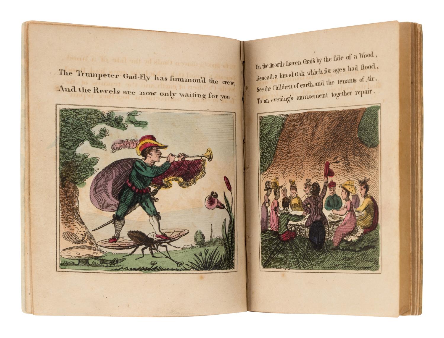 [CHILDREN'S BOOK] -- ROSCOE, William (1753-1831). The Butterfly's Ball and the Grasshopper's Feast . London: For J. Harris, 1807.