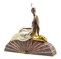 Erte (Romain de Tirtoff), (French, 1892-1990), King's Favorite, 1990
