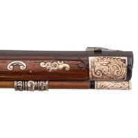 Contemporary Flintlock Jaeger Rifle by John B. Derrick (American, b.1936)