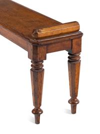 An English Oak Hall Bench