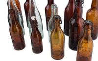 Twenty-One Glass Brewery Bottles