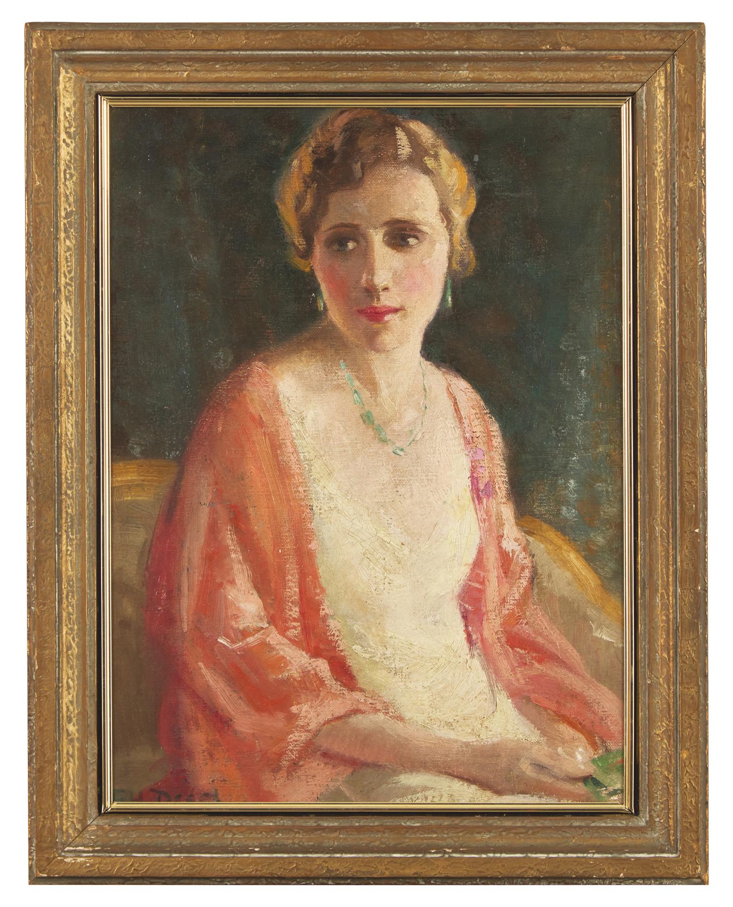 Isabelle (Portrait of a Lady with a Green Necklace)