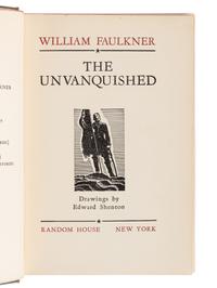 FAULKNER, William (1897-1962). A group of 6 FIRST EDITIONS, comprising: