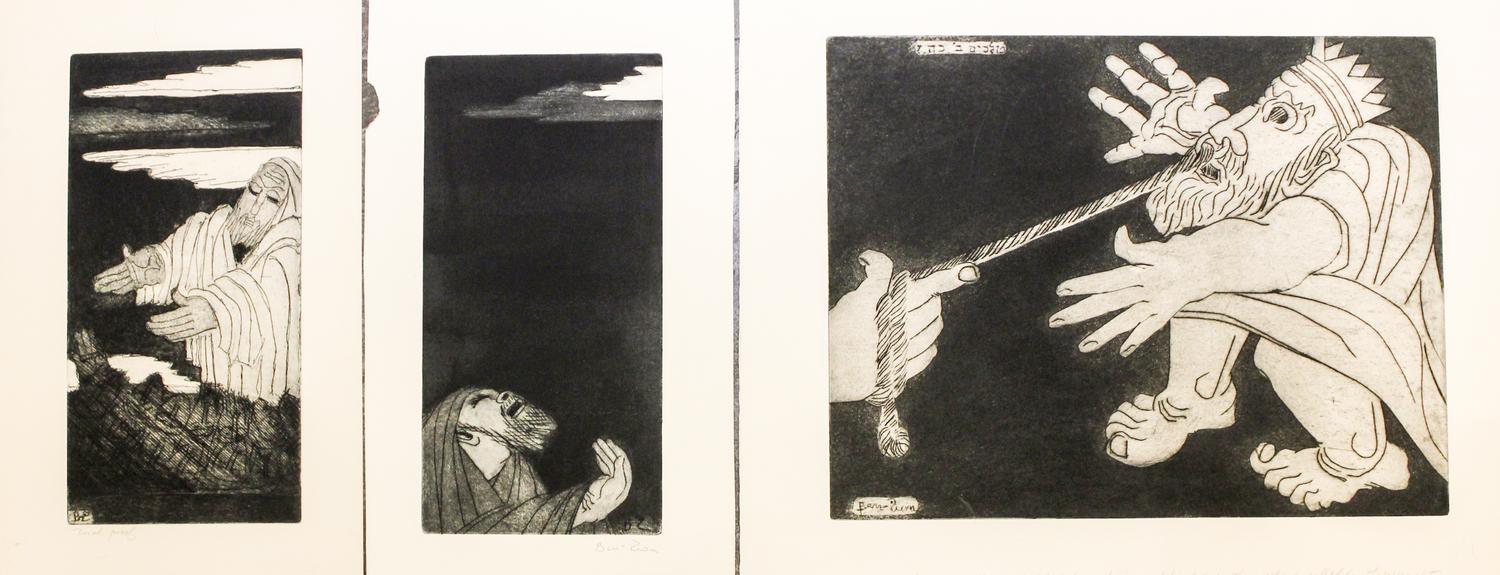 Ben-Zion, (20th century), A collection of 16 loose etchings from various portfolios
