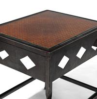 Pair of Iron Side Tables