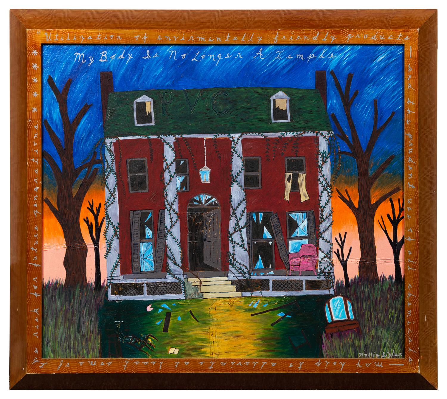 Hollis Sigler, (American, 1948-2001), My Body is No Longer a Temple