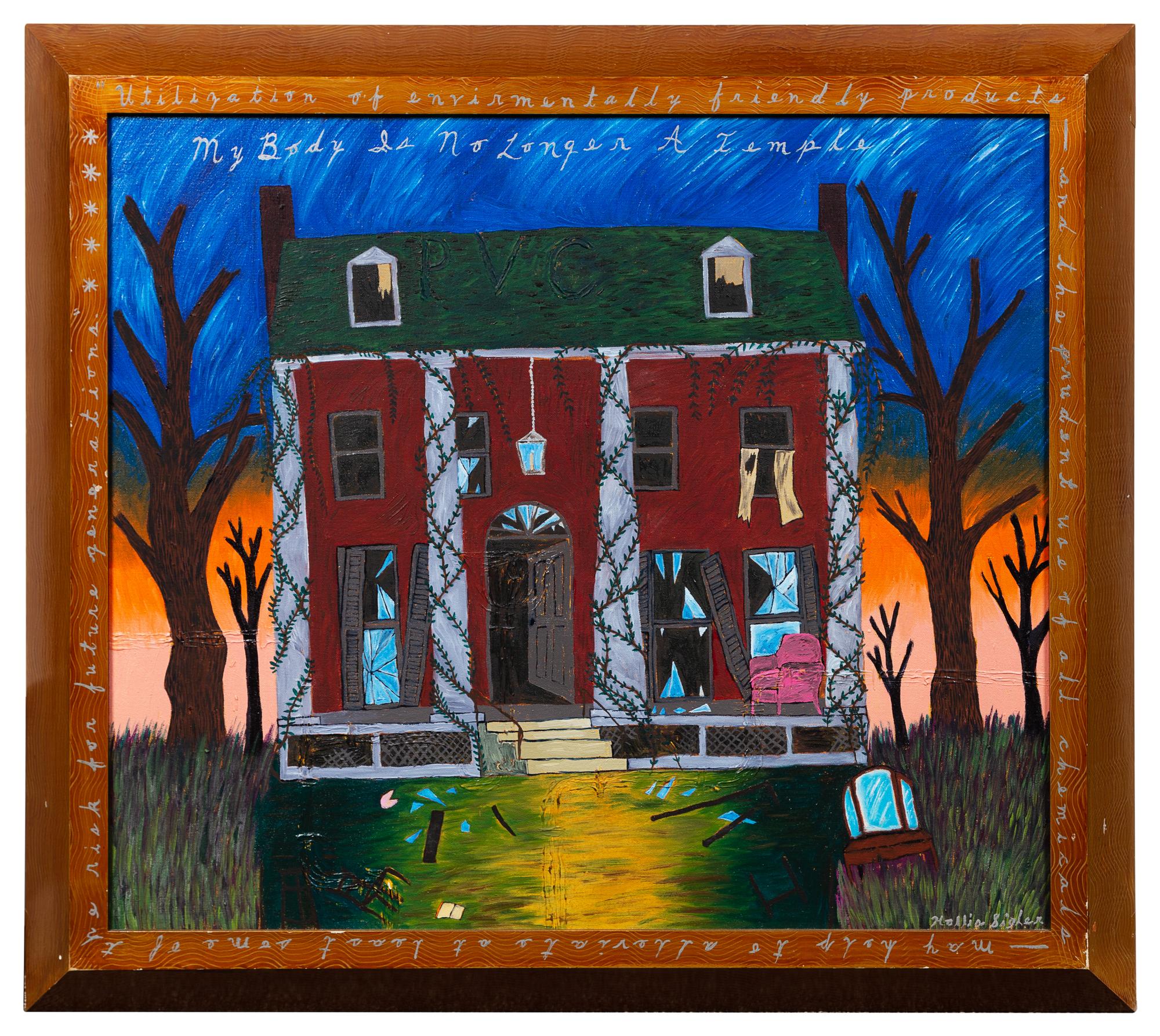 Hollis Sigler, (American, 1948-2001), My Body is No Longer a Temple