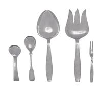 Six Allan Adler Silver Flatware Articles