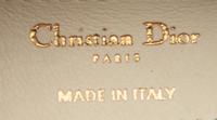 Christian Dior, White Leather Handbag