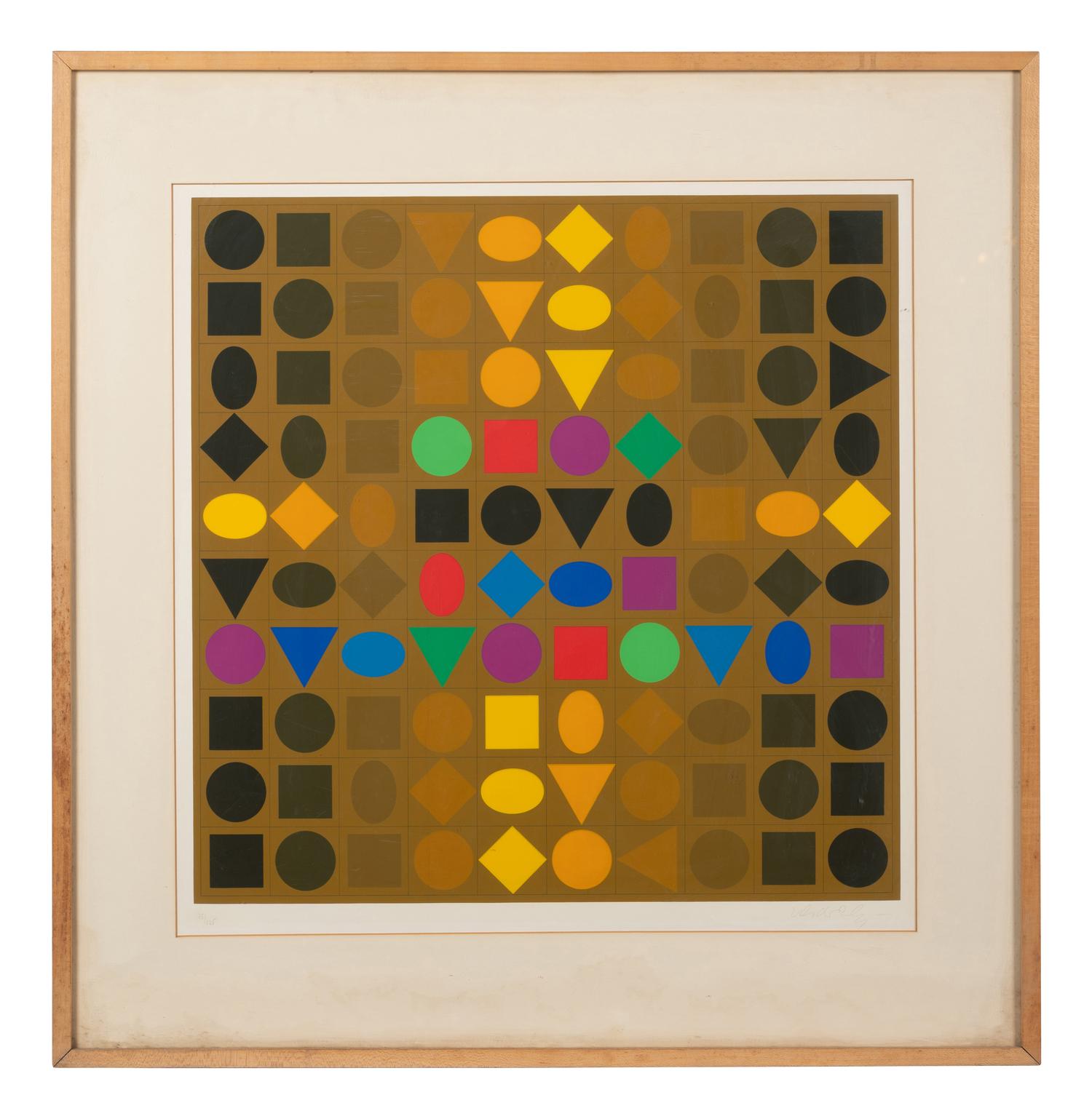 Untitled (Geometric Grid)