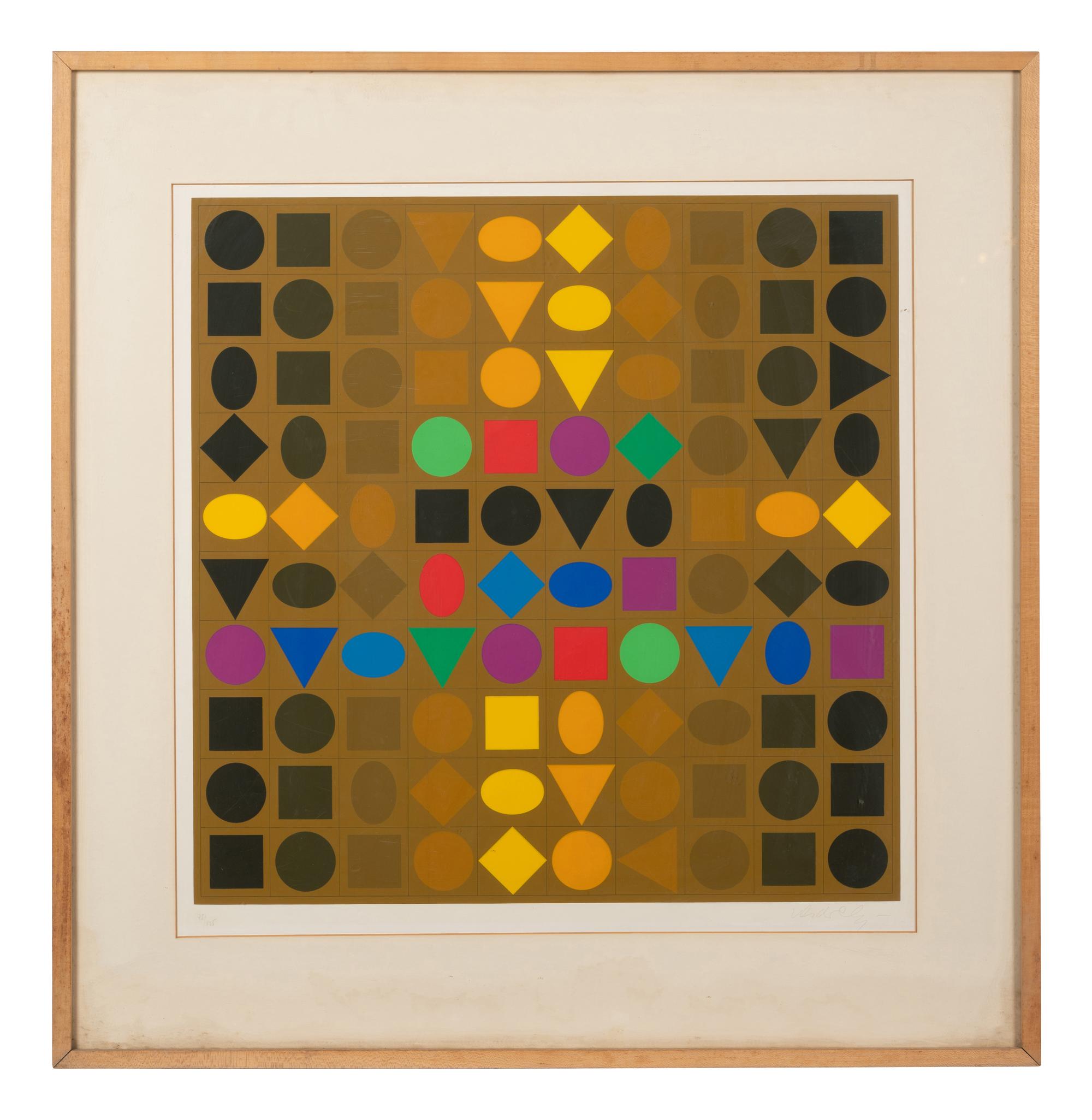 Untitled (Geometric Grid)