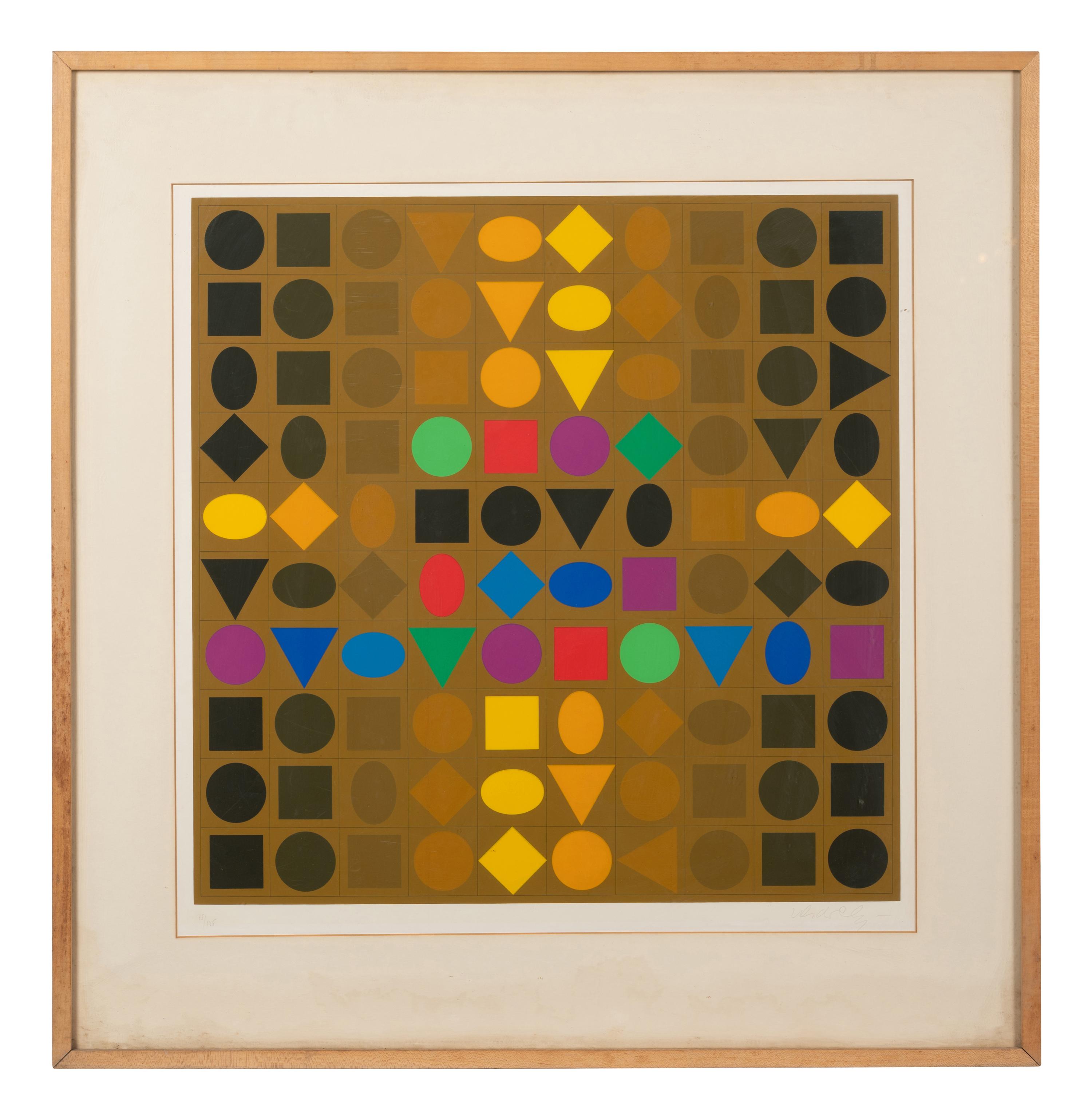 Untitled (Geometric Grid)