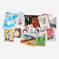 [Posters] [Counter-Culture] Group of 17 Anti-Ronald Reagan Posters