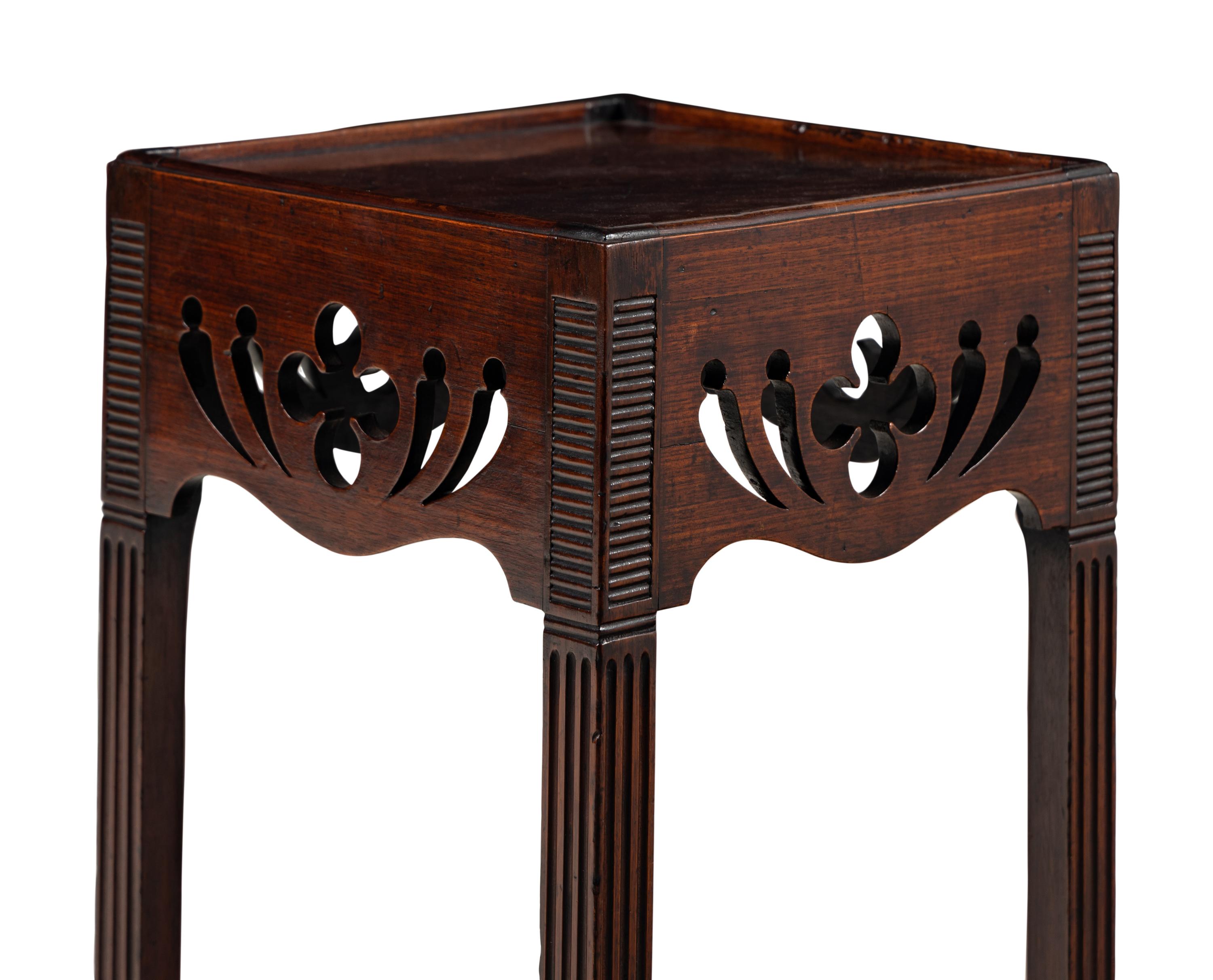 A George III Mahogany Urn Stand