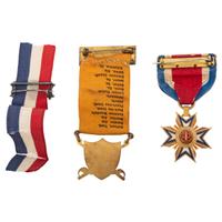 A group of 14 items identified to Captain William L. Curry, Company K, 1st Ohio Volunteer Cavalry, incl. inscribed Model 1840 US Army regulation cavalry saber, belt plate, spurs, and tintype.