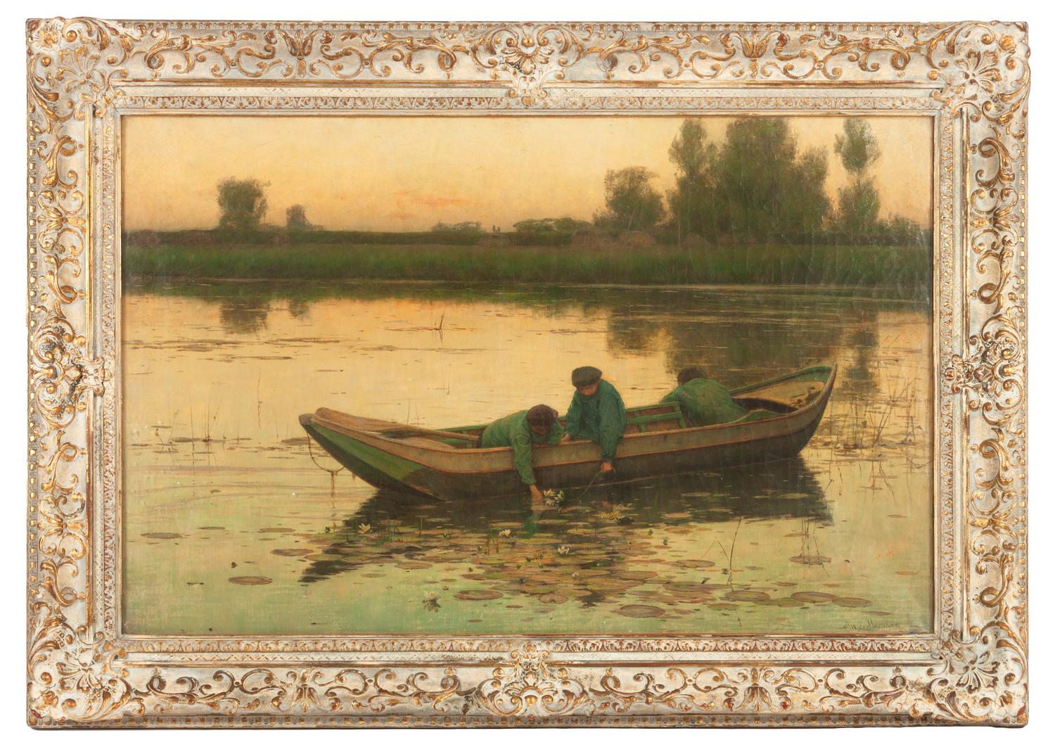 Picking Waterlilies