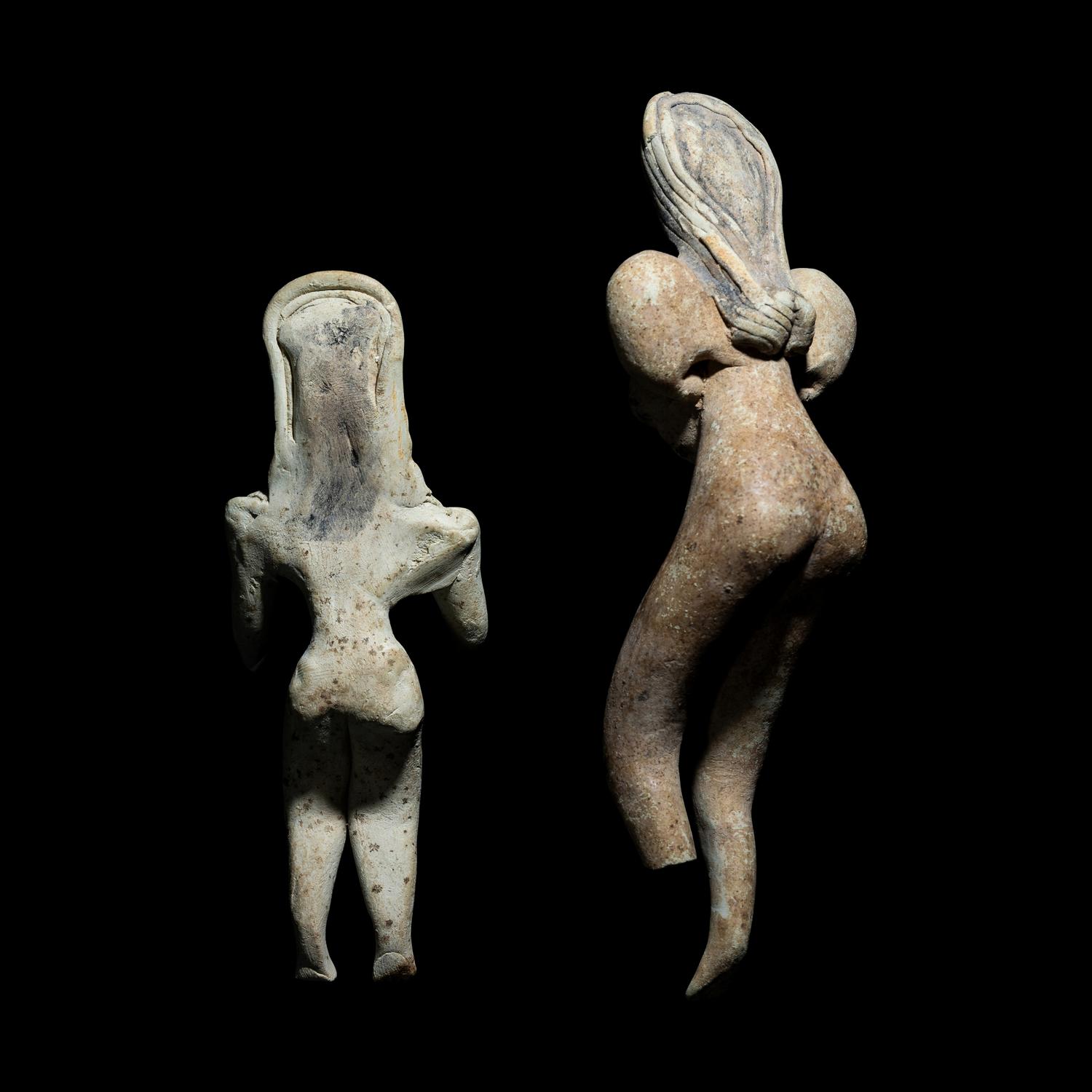 Two Indus Valley Terracotta Female Figures