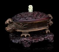 A Chinese Bronze Incense Burner