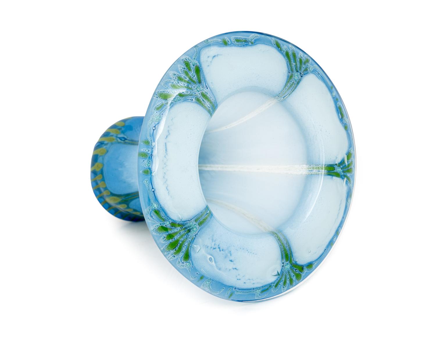 A Glass Drop Out Vase
