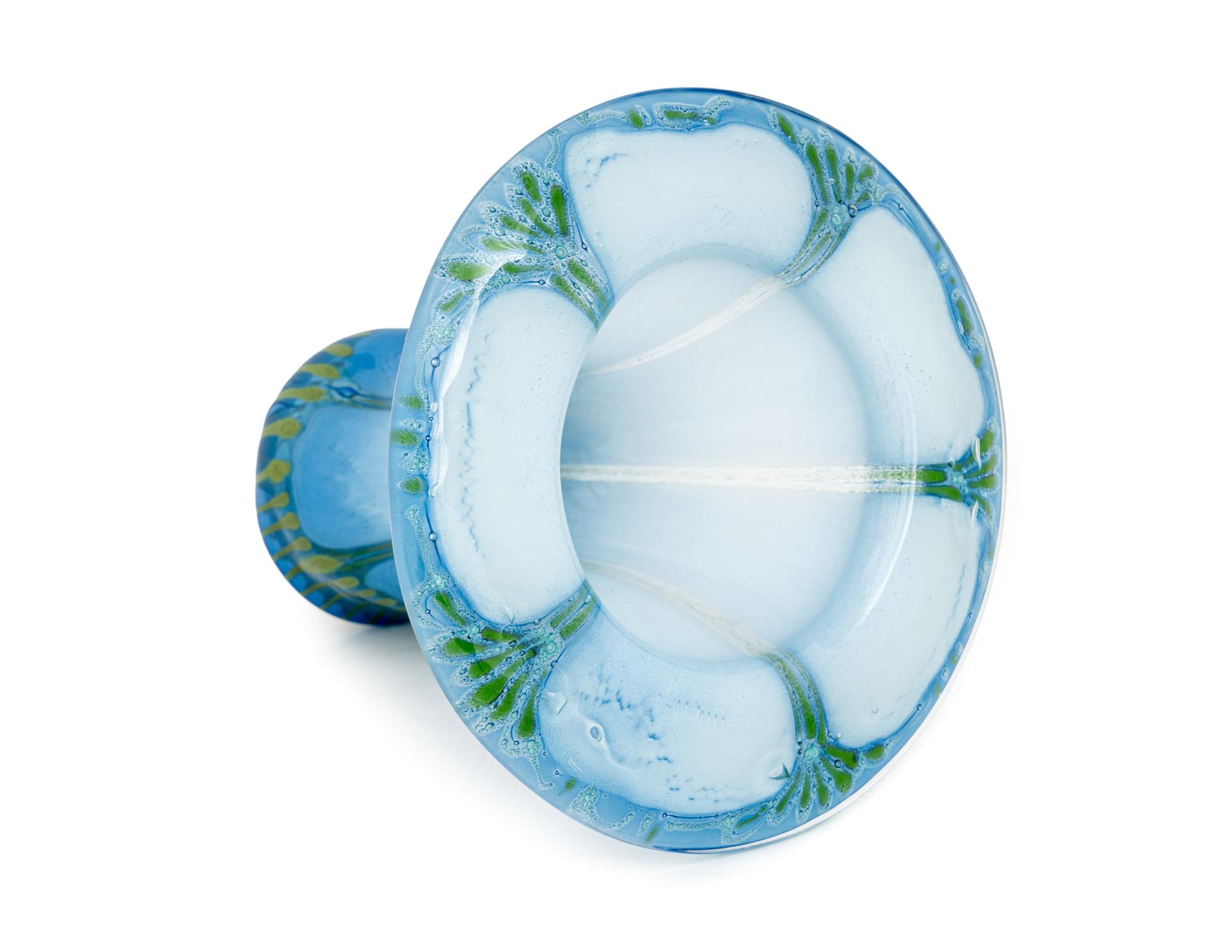A Glass Drop Out Vase