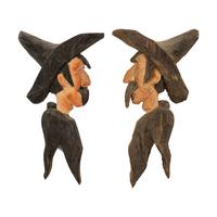 Three Carved Silhouettes